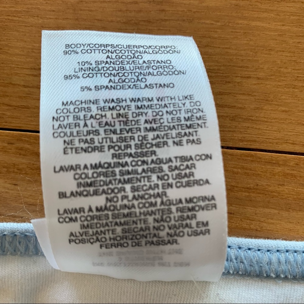 Adidas Work Out Racer Back Light Blue Tank - Picture 7 of 9